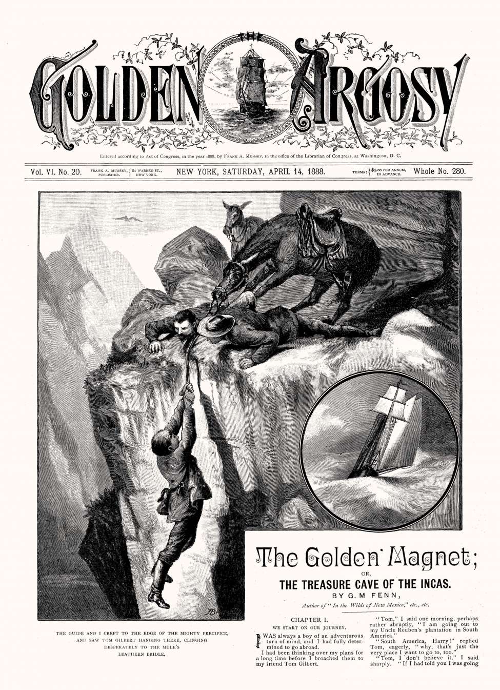 Comic Book Cover For The Golden Argosy v6 20