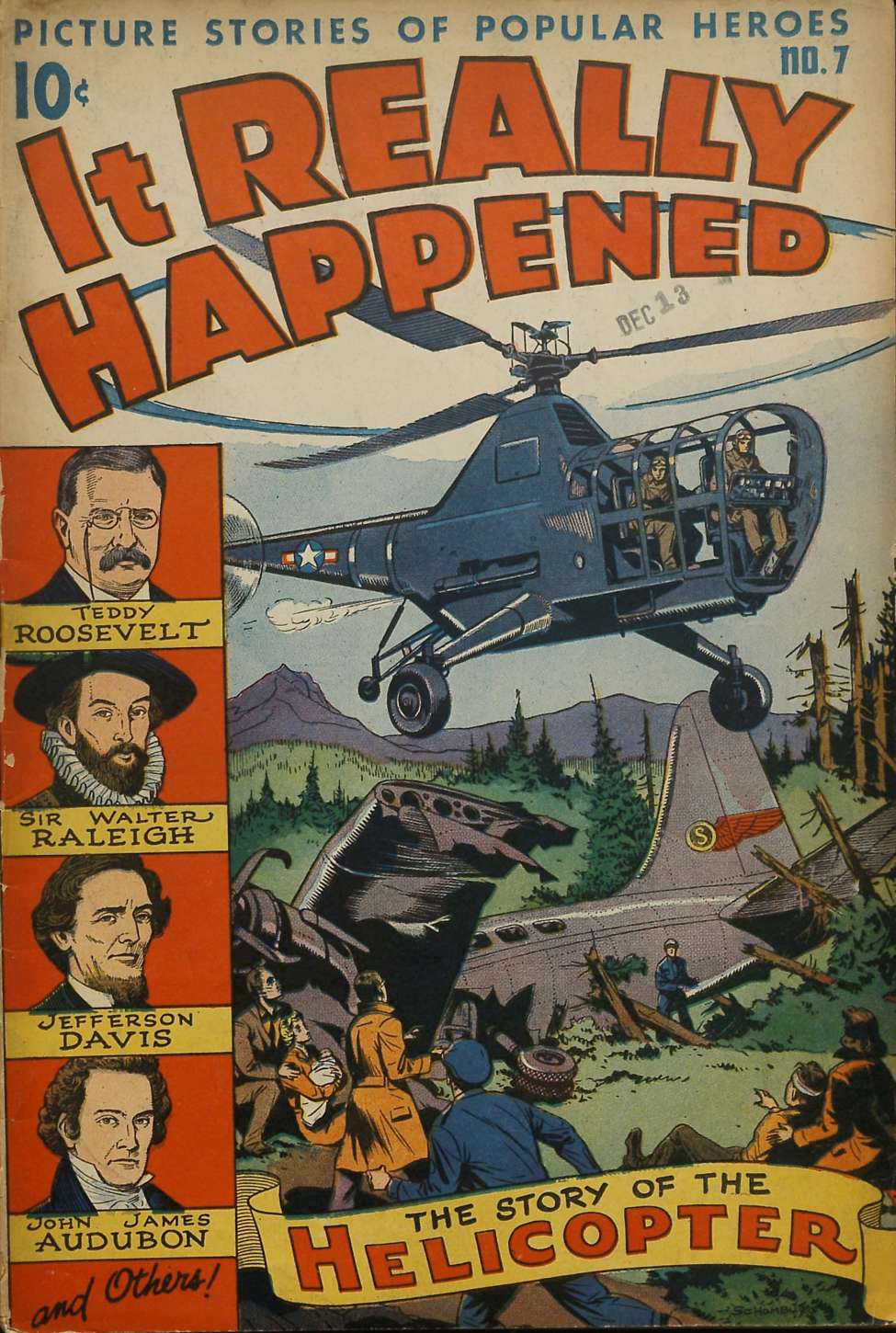 Comic Book Cover For It Really Happened 7 - Version 2