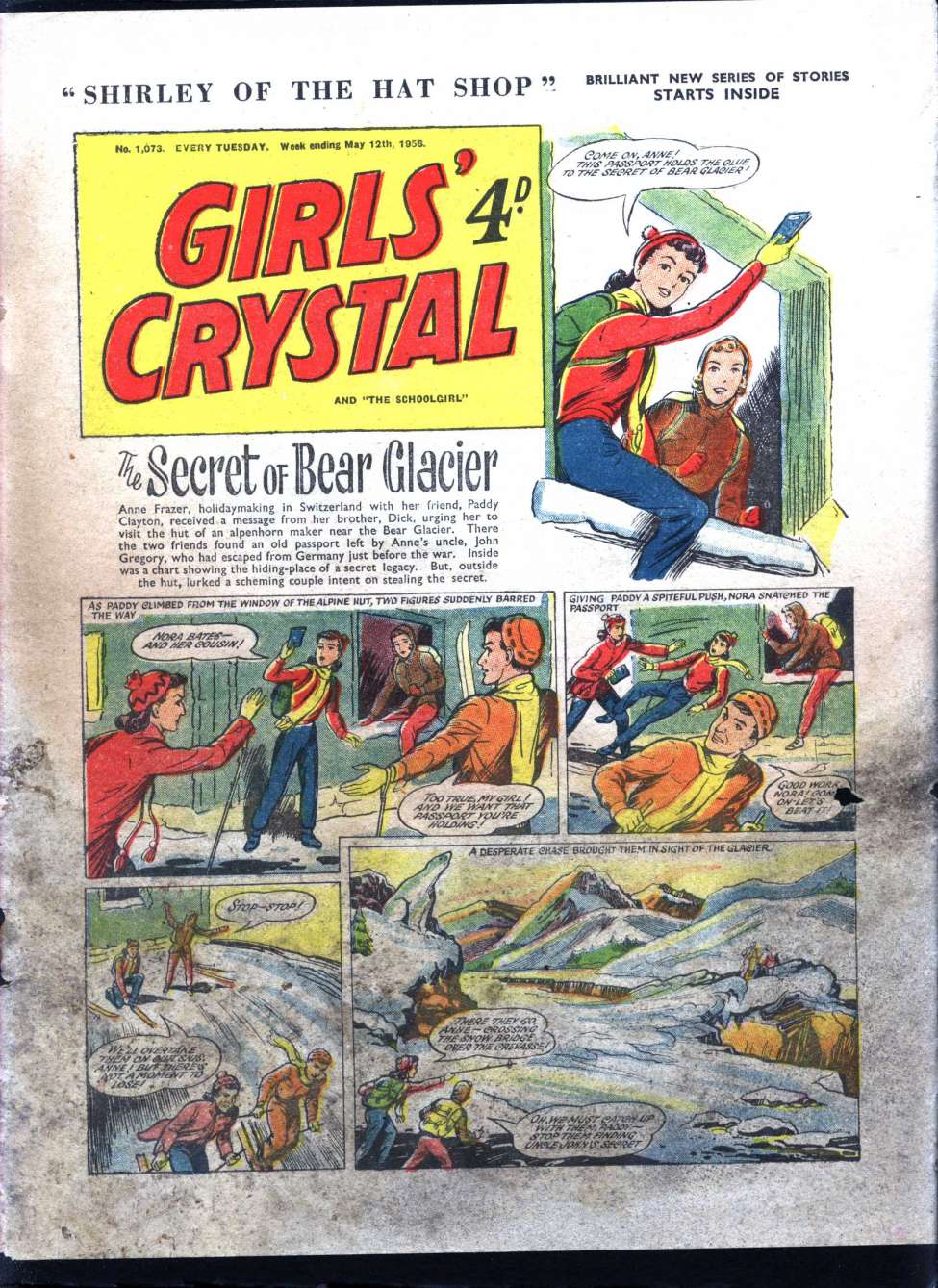Book Cover For Girls' Crystal 1073