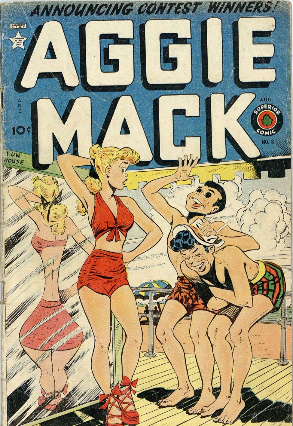 Comic Book Cover For Aggie Mack 8