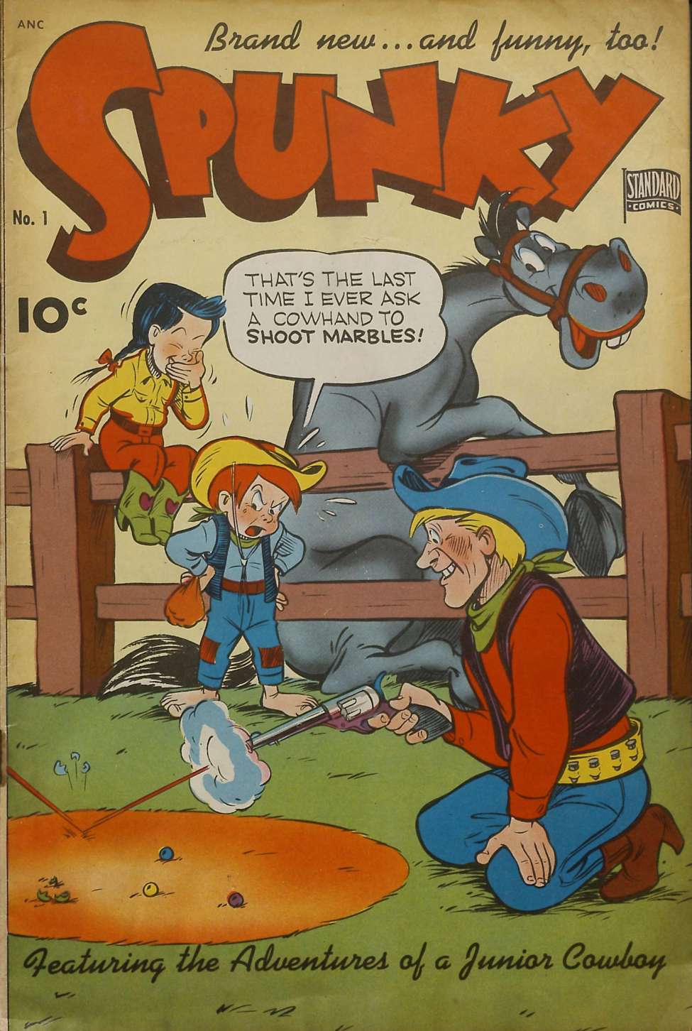 Comic Book Cover For Spunky 1
