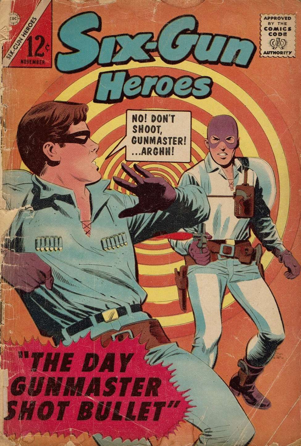 Comic Book Cover For Six-Gun Heroes 81