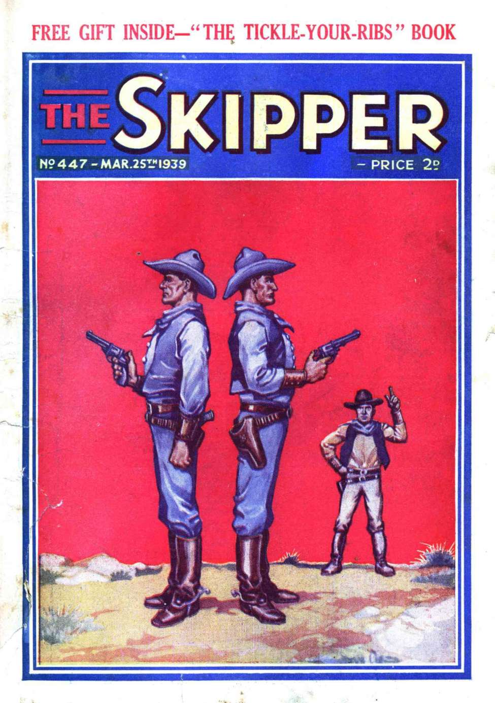 Comic Book Cover For The Skipper 447