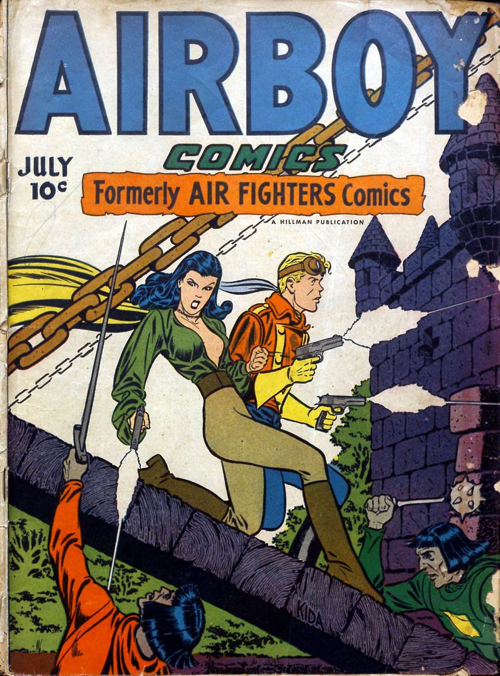 Comic Book Cover For Airboy Comics v3 6