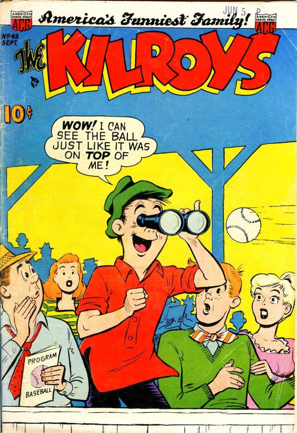 Comic Book Cover For The Kilroys 43