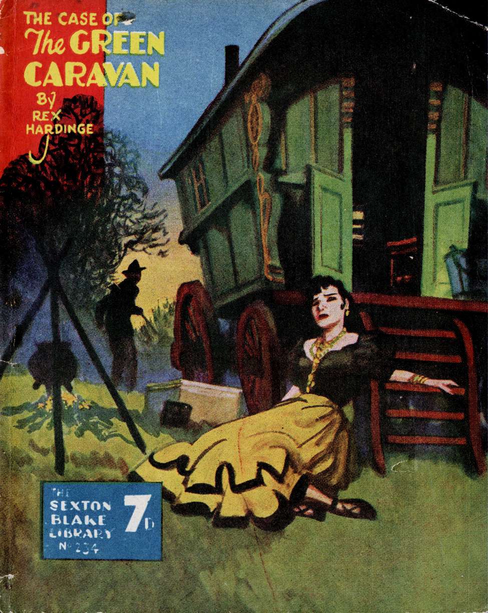 Book Cover For Sexton Blake Library S3 234 - The Case of the Green Caravan