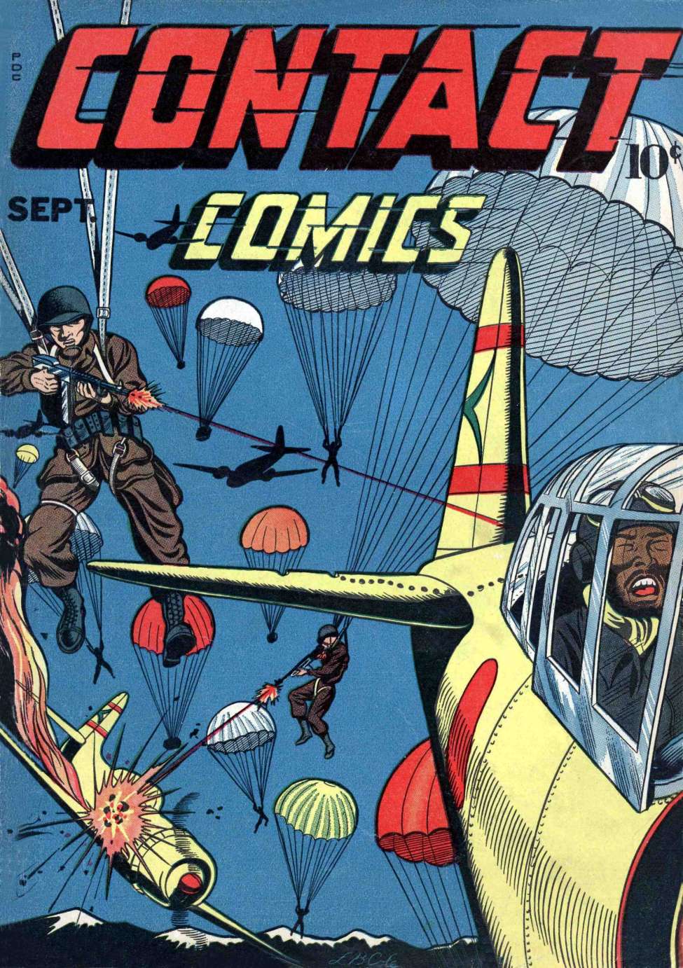 Comic Book Cover For Contact Comics 2