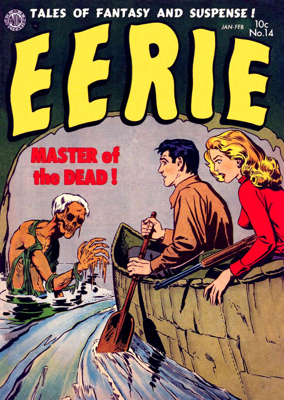 Comic Book Cover For Eerie 14
