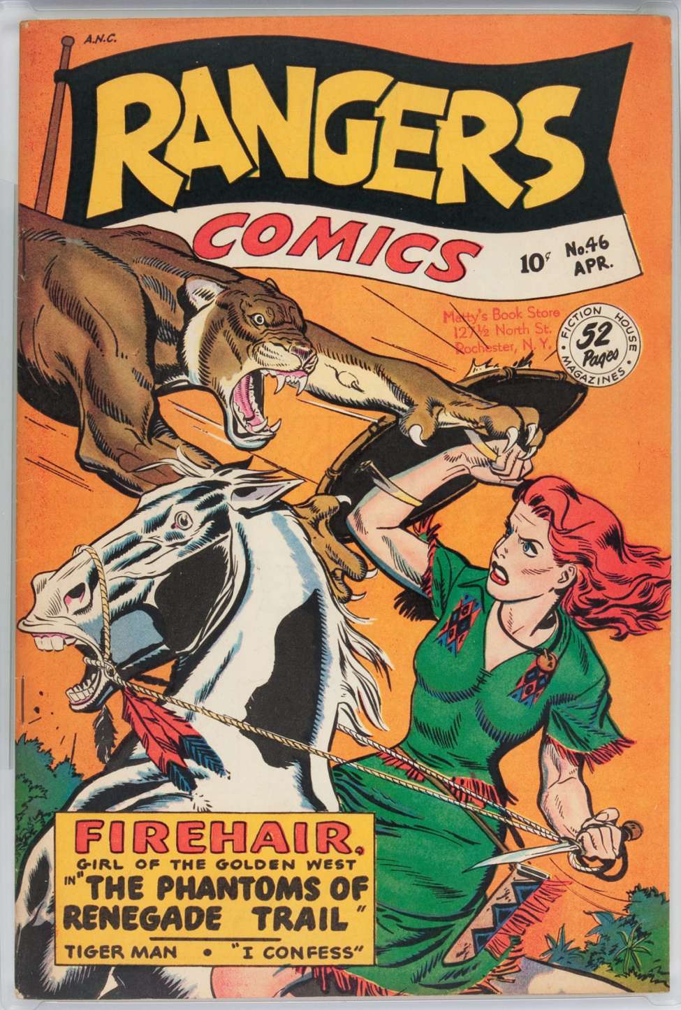 Comic Book Cover For Rangers Comics 46