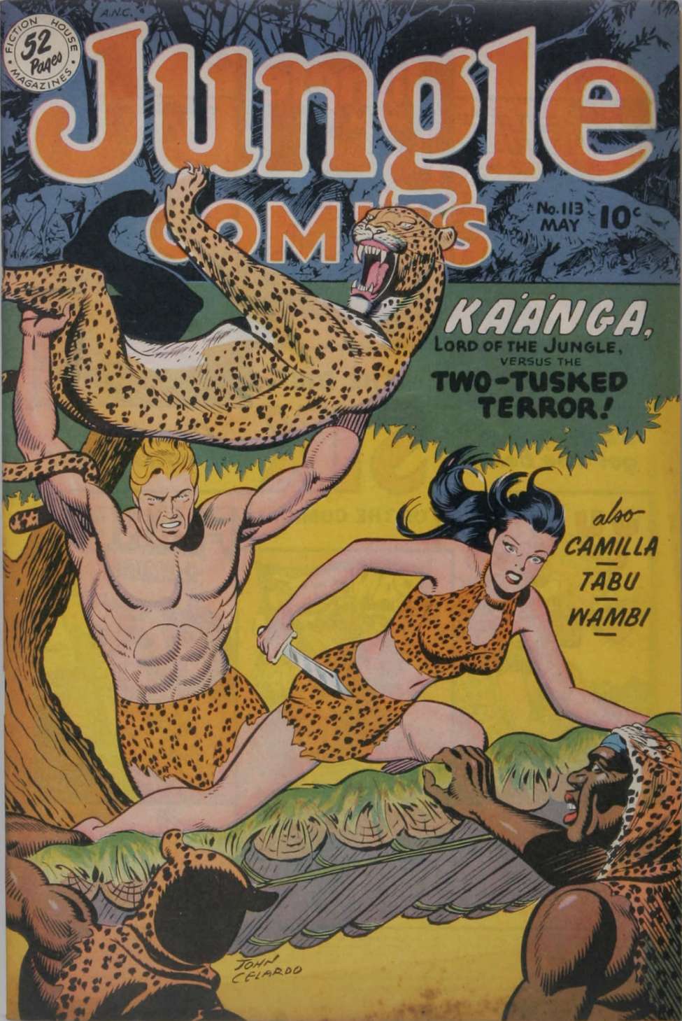 Book Cover For Jungle Comics 113