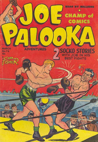 Comic Book Cover For Joe Palooka Comics 76