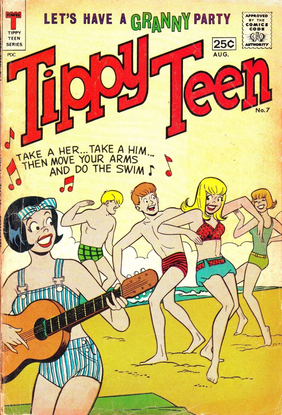 Comic Book Cover For Tippy Teen 7