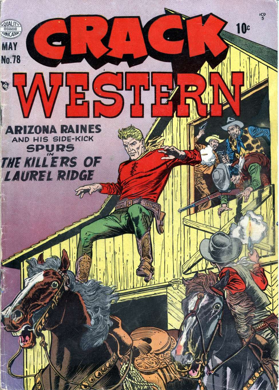 Comic Book Cover For Crack Western 78