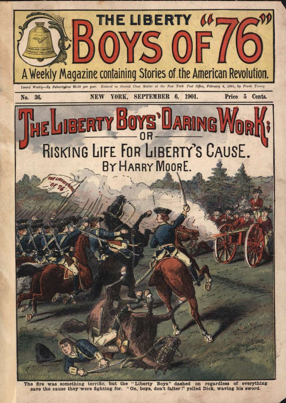 Book Cover For The Liberty Boys of 76 36 - The Liberty Boys' Daring Work