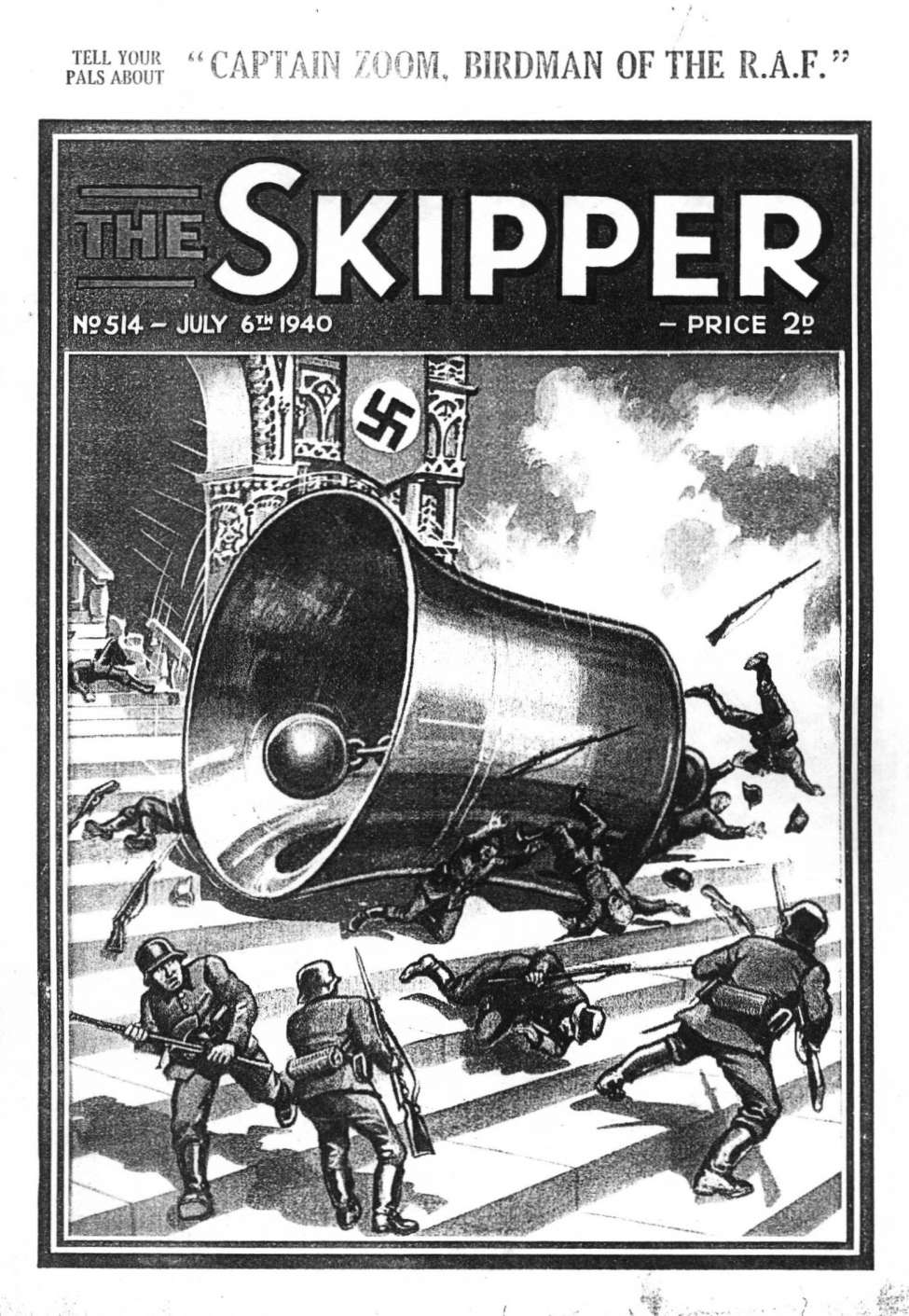 Comic Book Cover For The Skipper 514