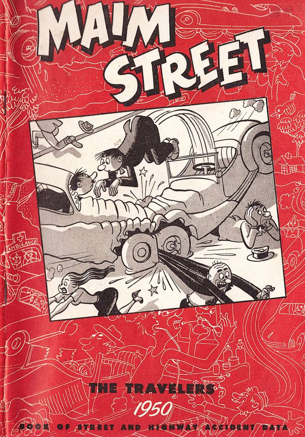 Book Cover For Travelers 1950 - Maim Street