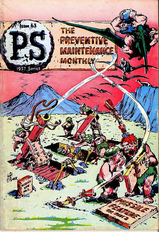 Comic Book Cover For PS Magazine 63