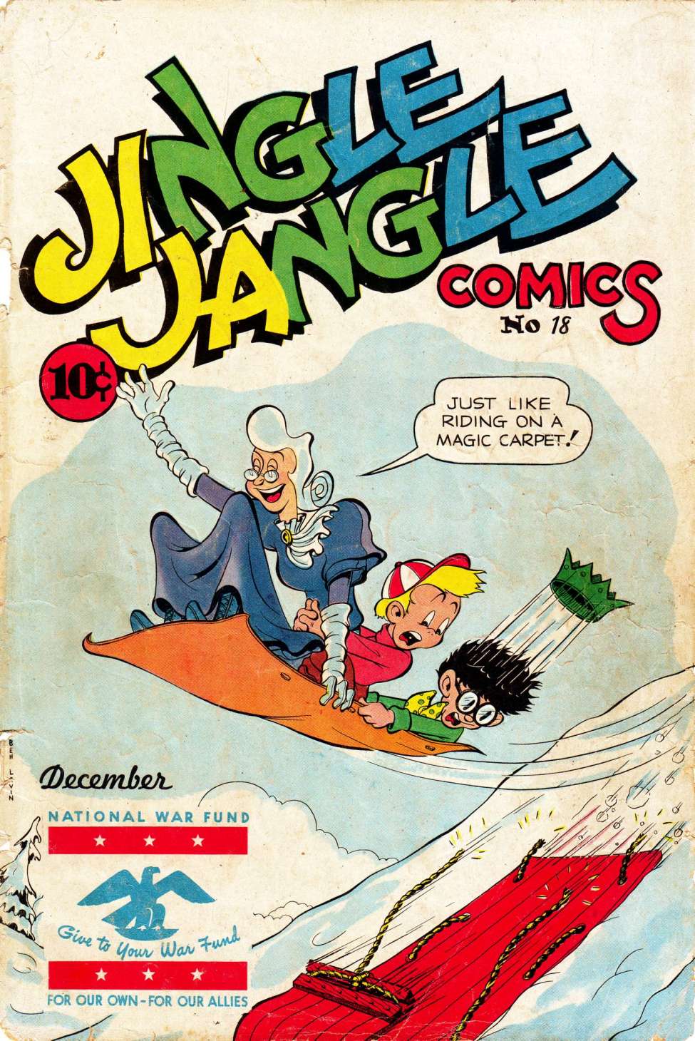 Comic Book Cover For Jingle Jangle Comics 18