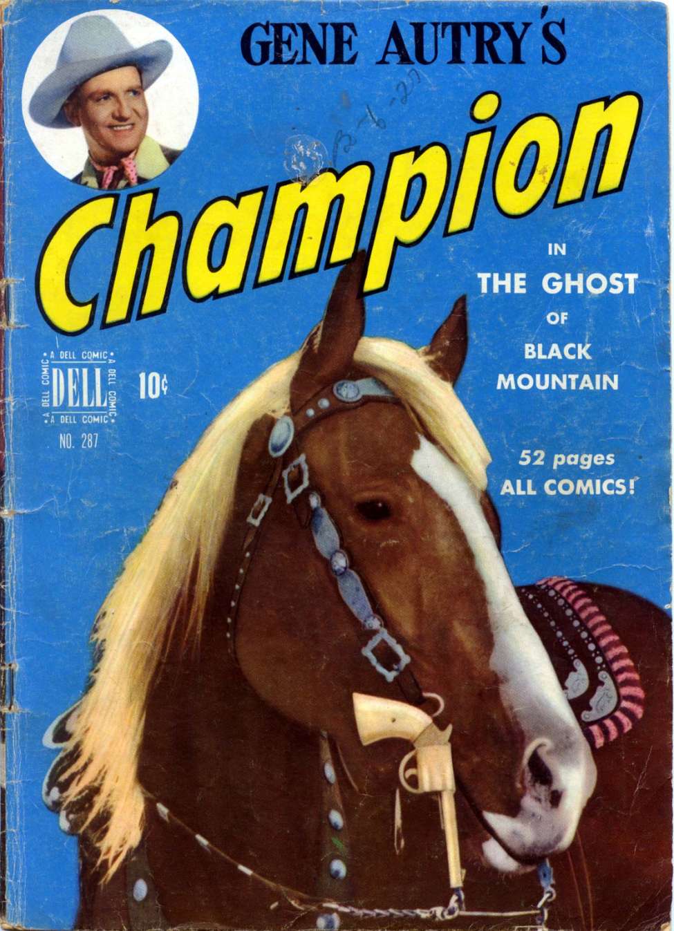 Comic Book Cover For 0287 - Gene Autry's Champion