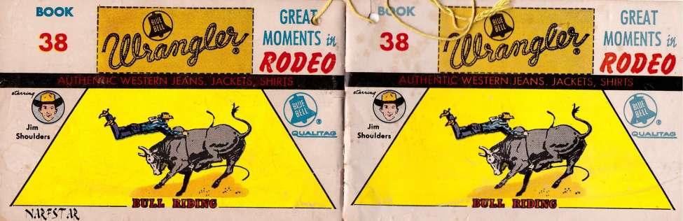 Book Cover For Wrangler Great Moments in Rodeo 38