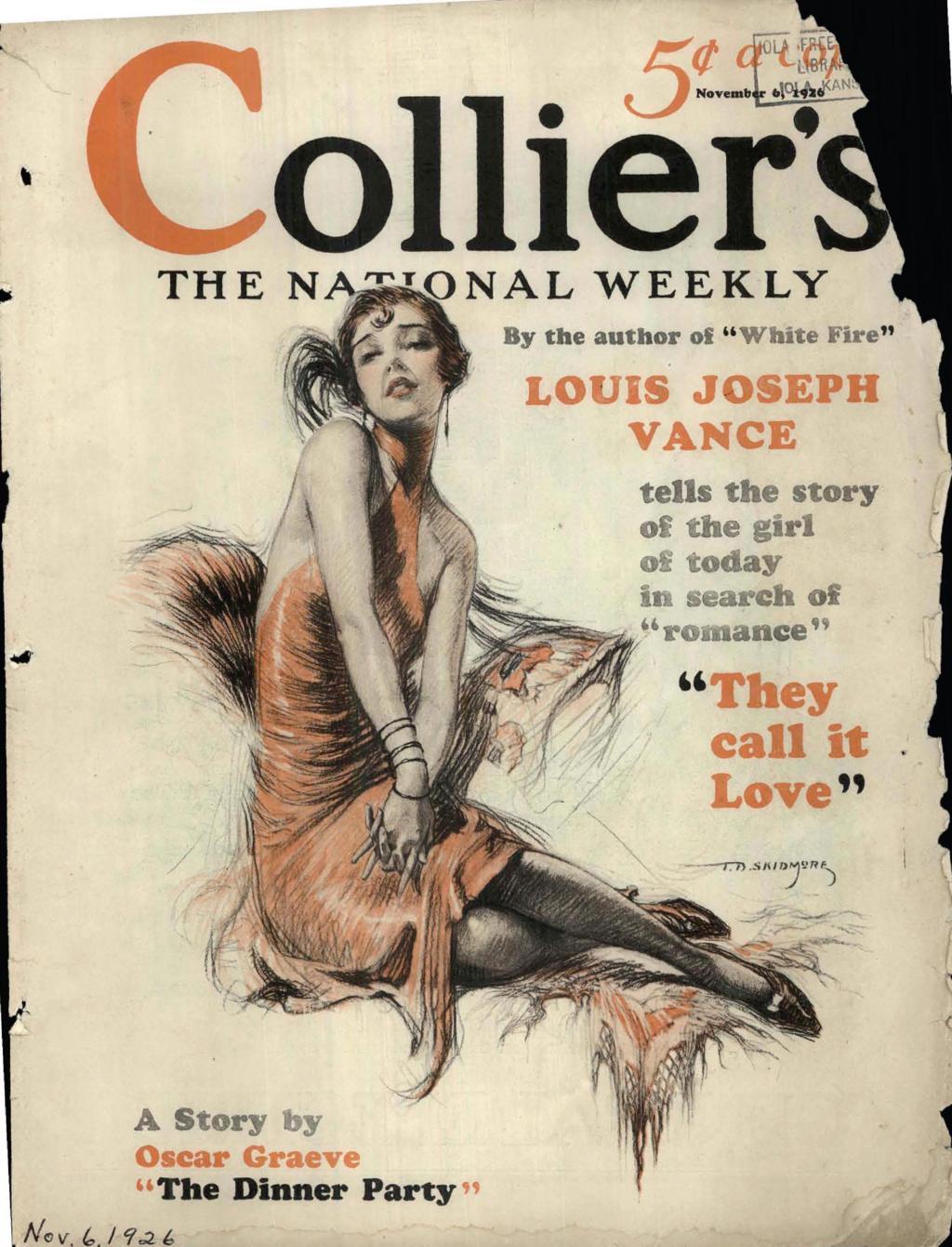 Comic Book Cover For Collier's Weekly v78 19