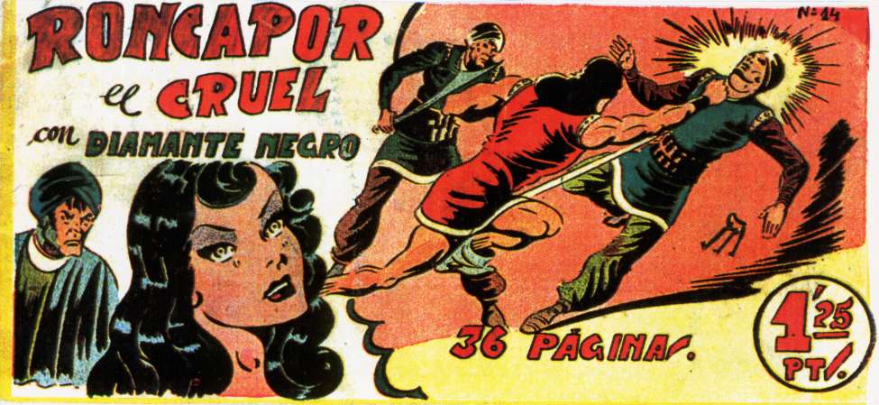 Comic Book Cover For Diamante Negro 14 - Roncapor el Cruel