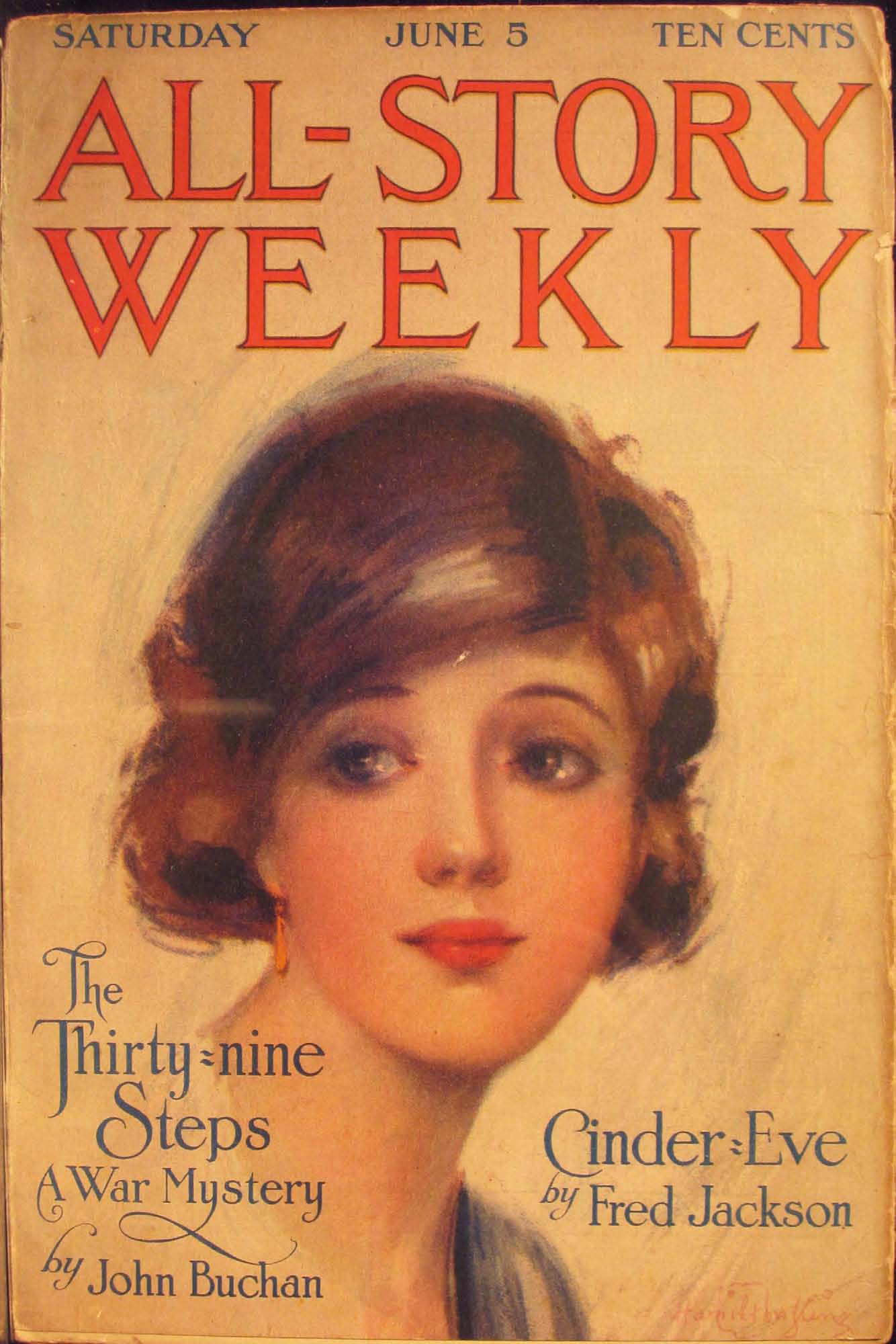 Book Cover For All-Story Weekly v45 4