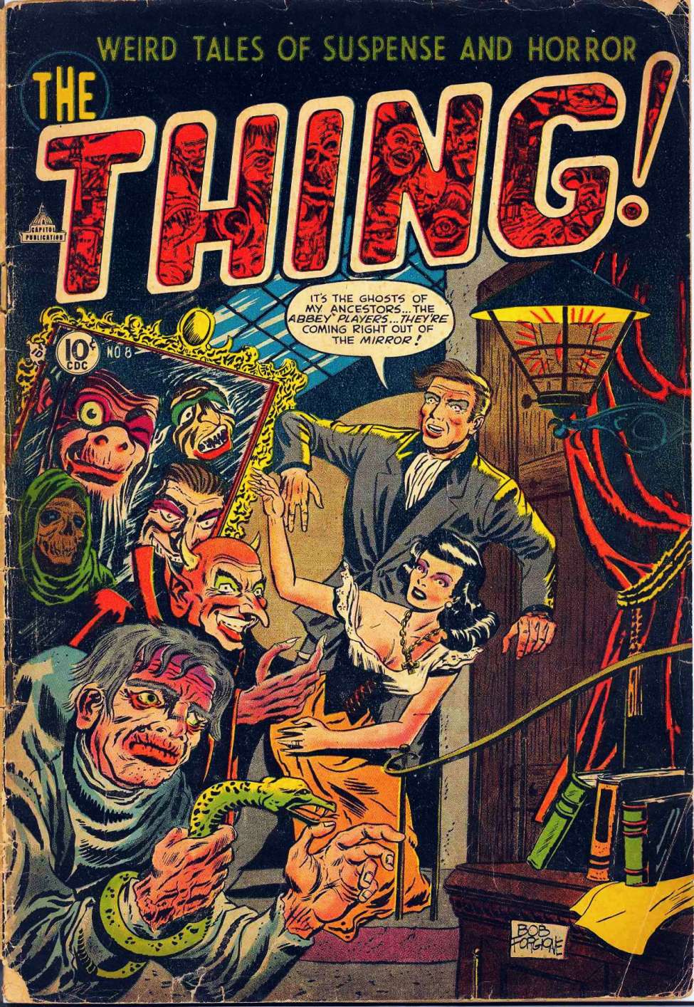 Comic Book Cover For The Thing 8