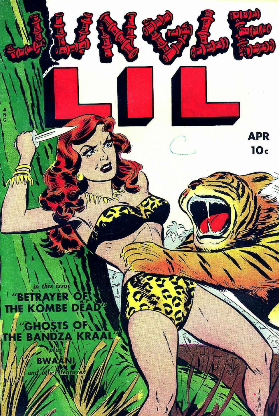 Comic Book Cover For Jungle Lil 1