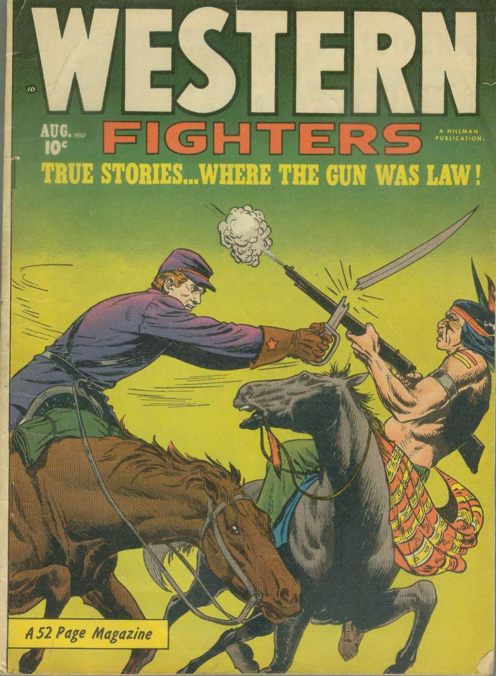 Comic Book Cover For Western Fighters v2 9