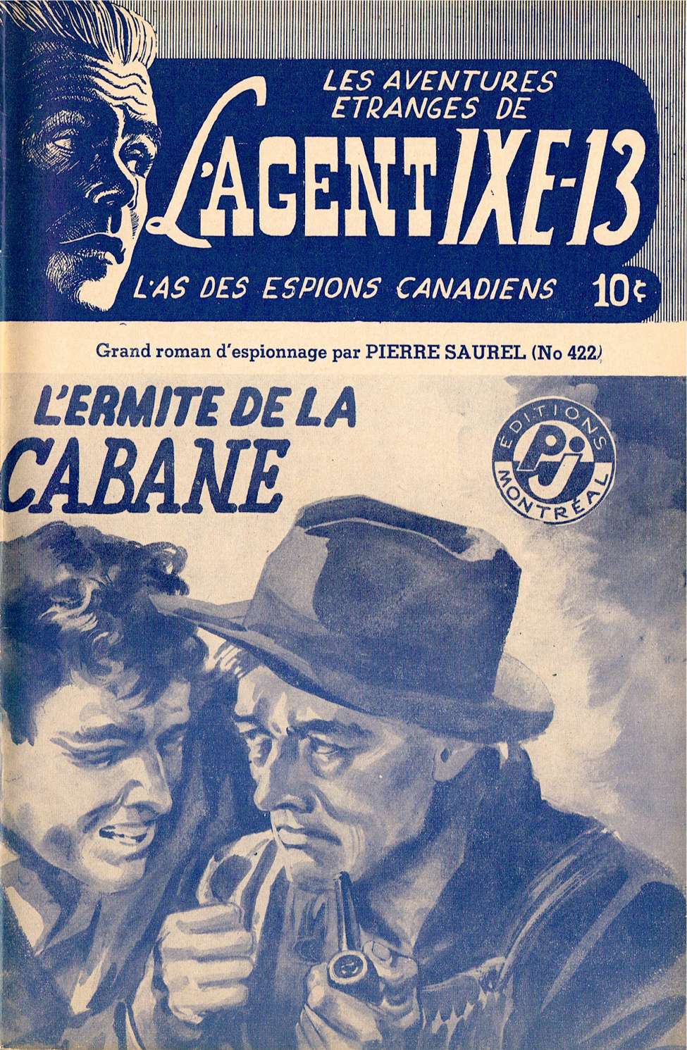 Book Cover For L'Agent IXE-13 v2 422 - L'ermite de la cabane
