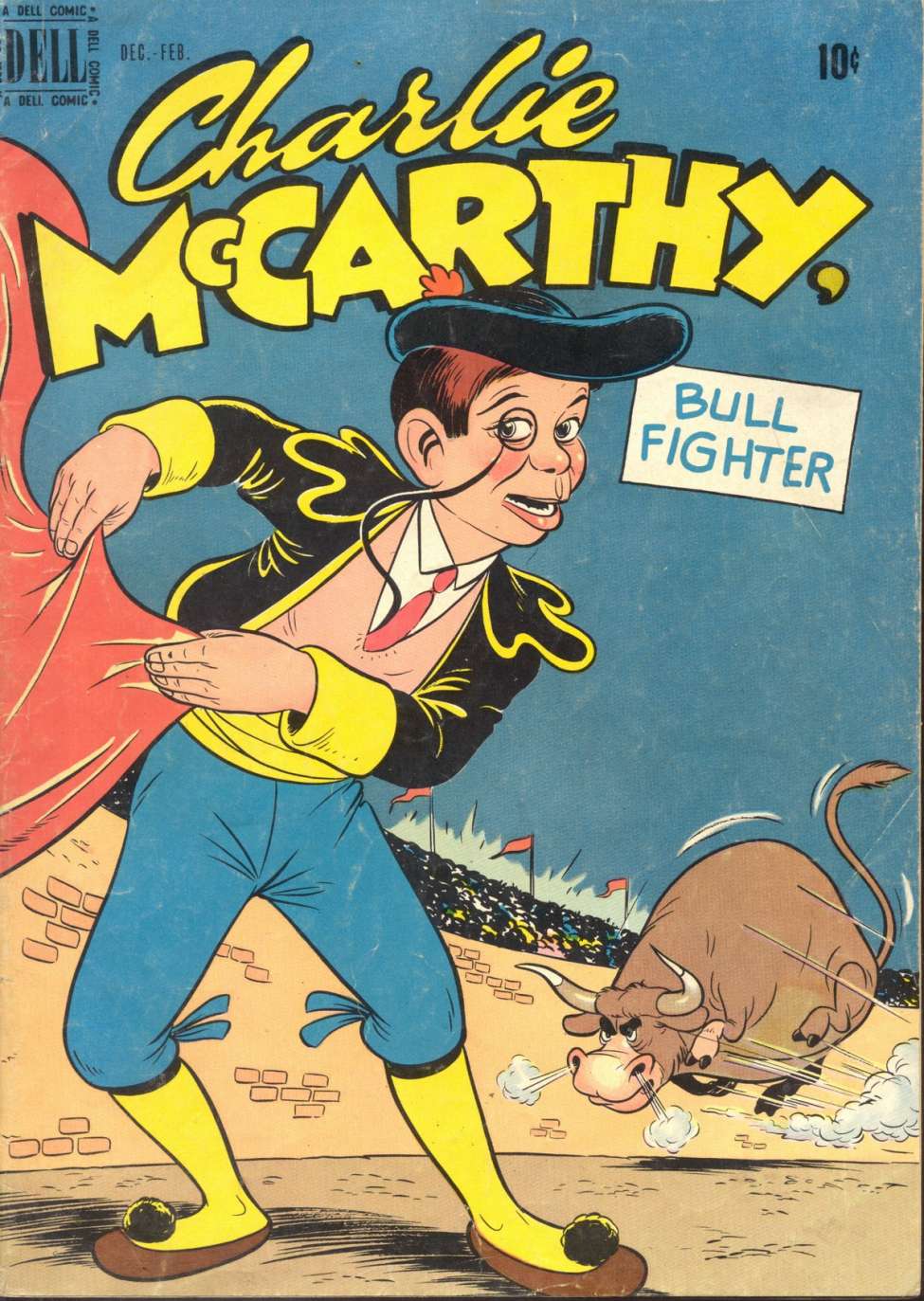 Comic Book Cover For Charlie McCarthy 4