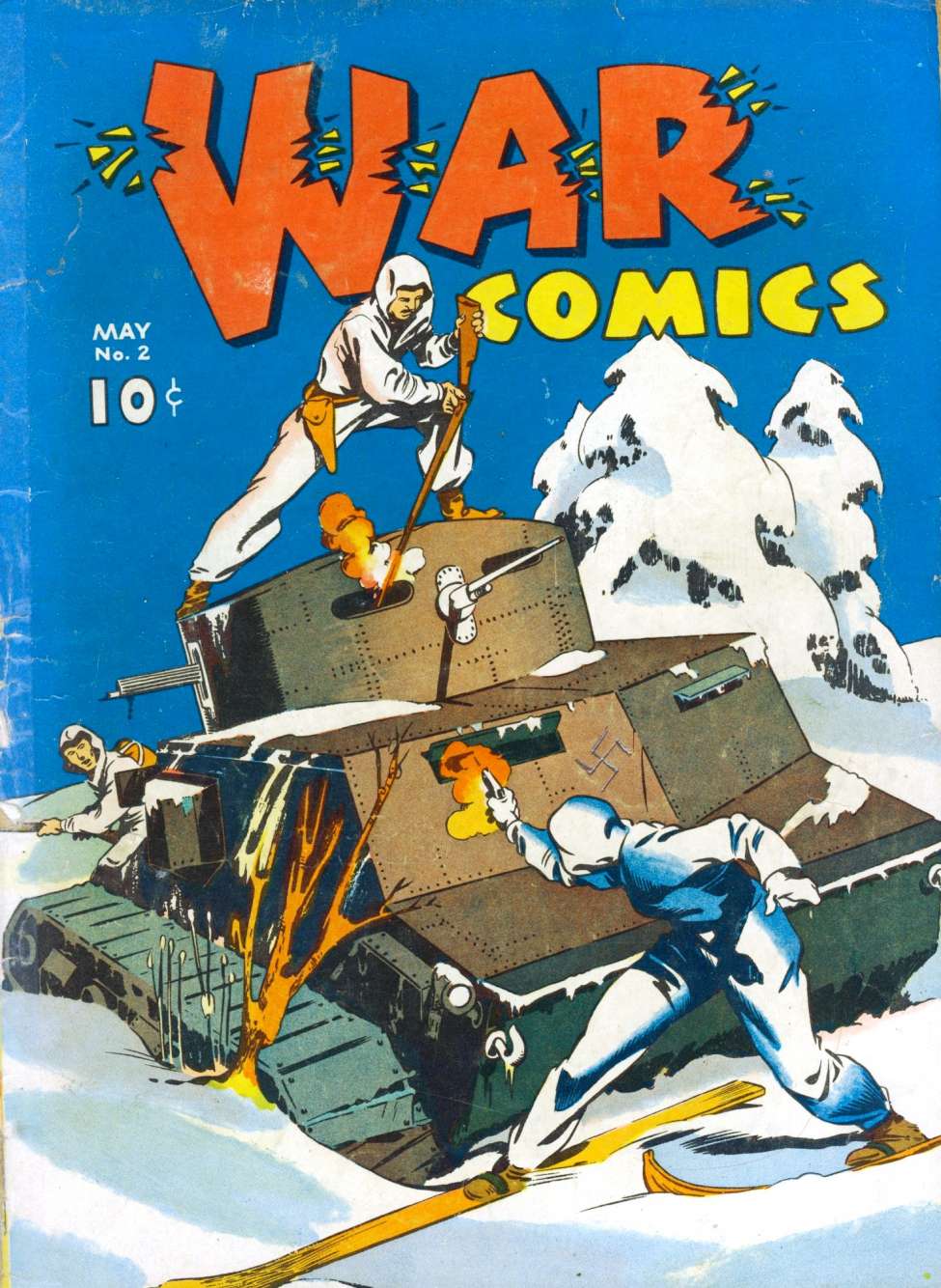 Book Cover For War Comics 2