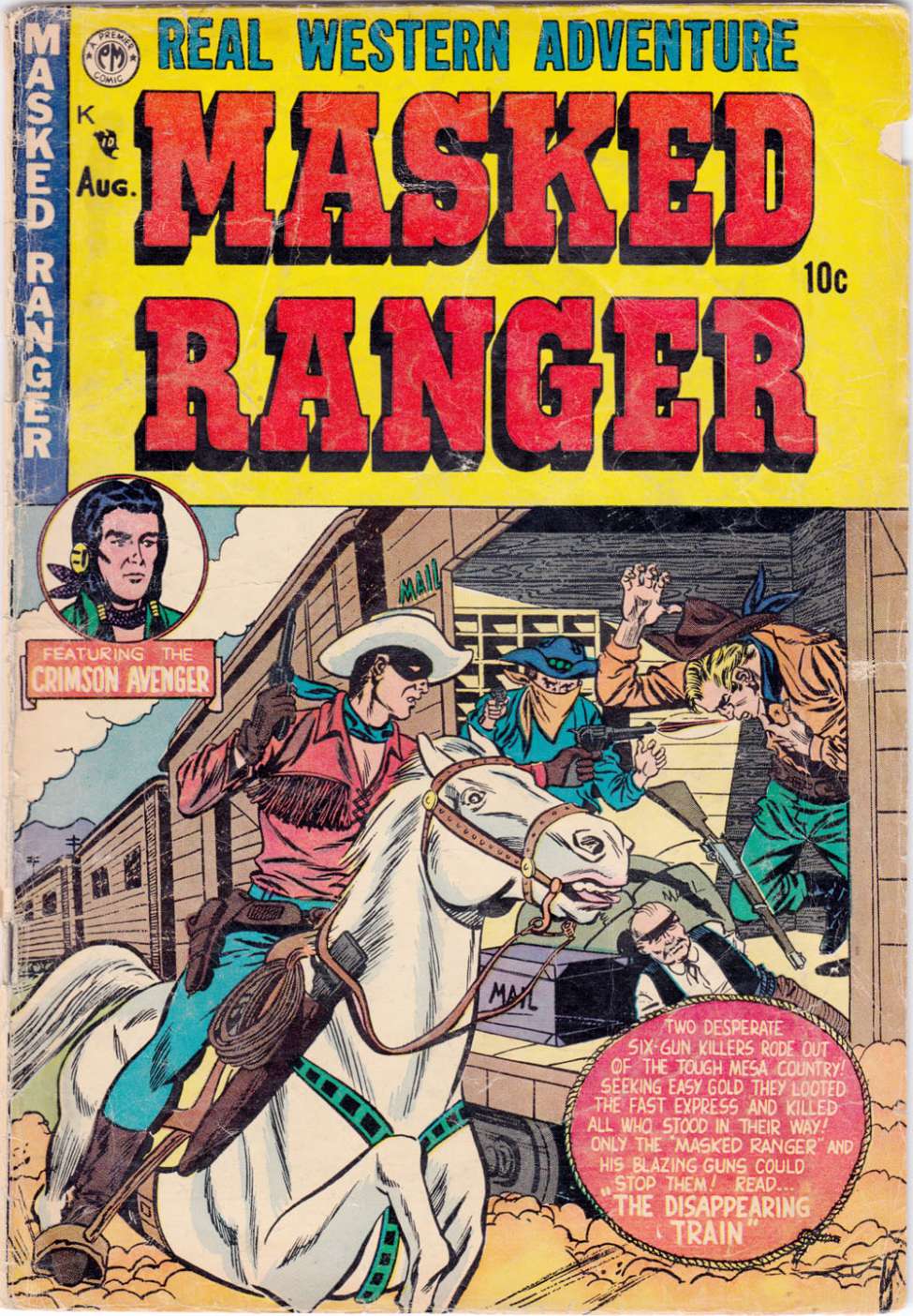 Comic Book Cover For Masked Ranger 3