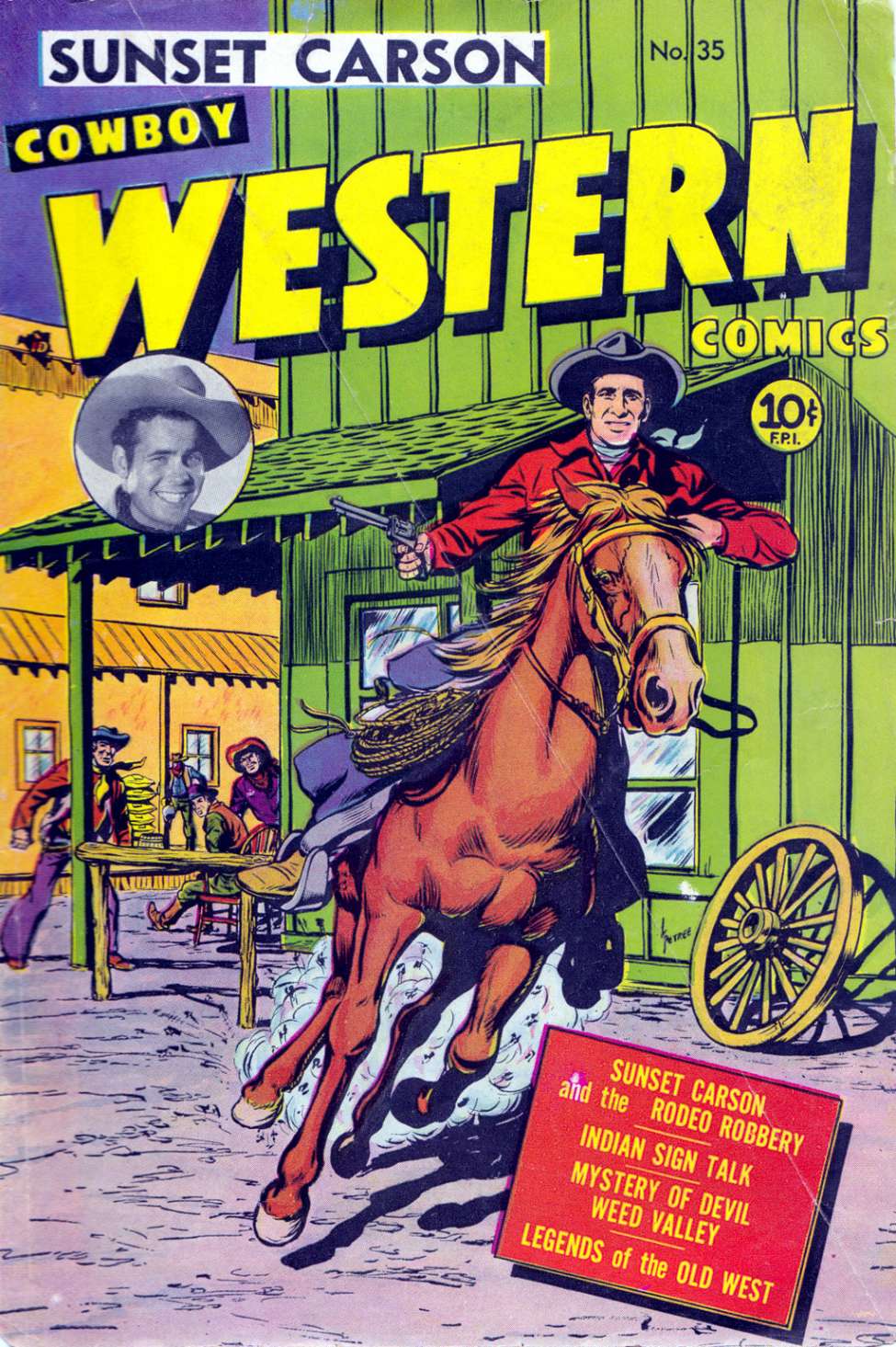 Book Cover For Cowboy Western 35