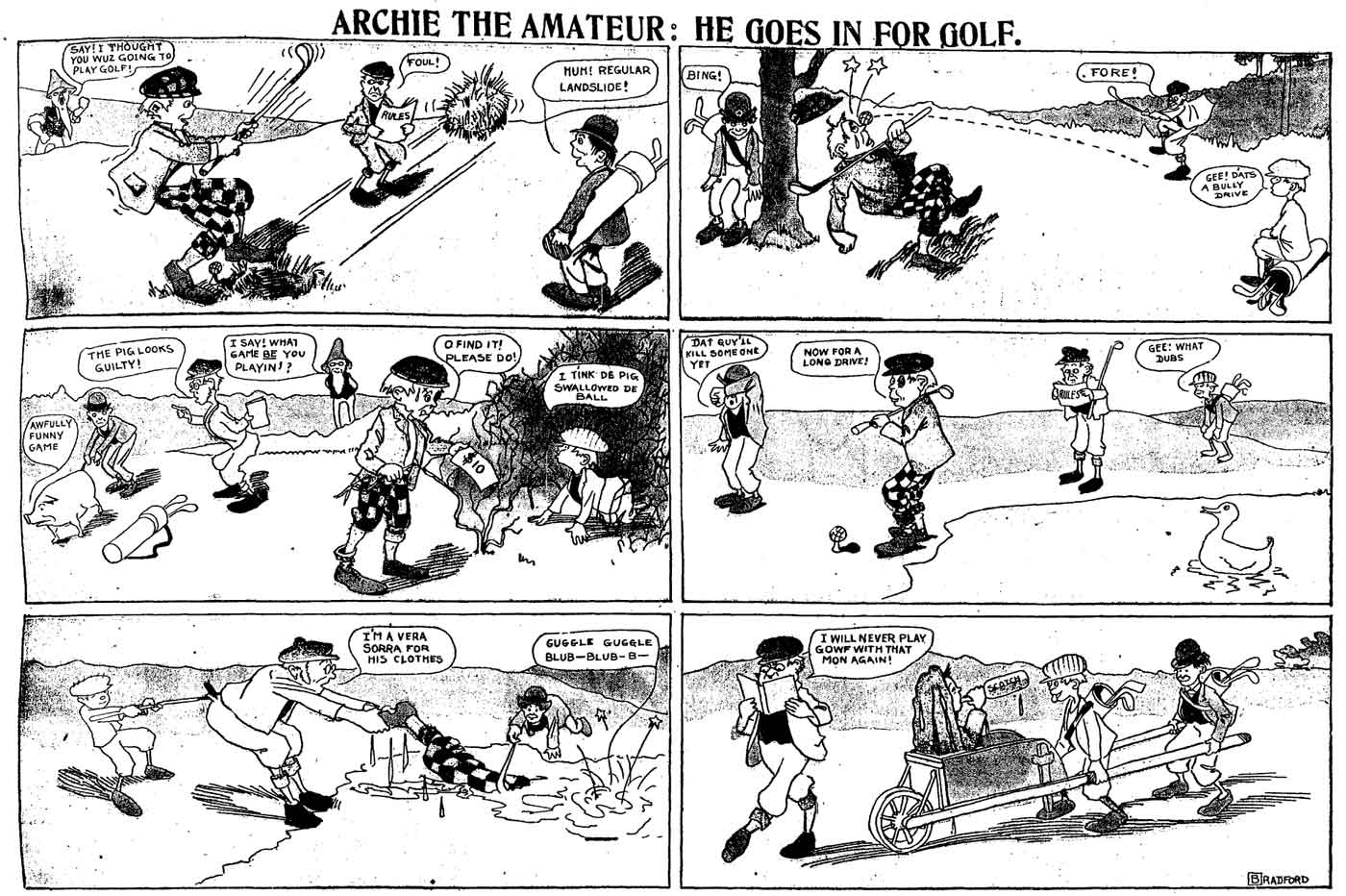 Comic Book Cover For Archie Boggs - Chicago Tribune (1901-1903)