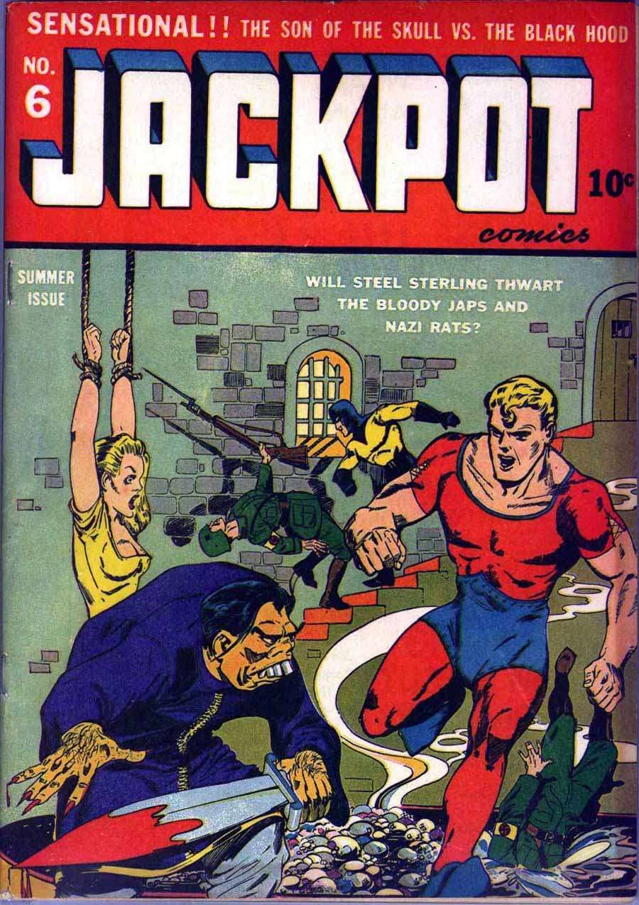Comic Book Cover For Jackpot Comics 6