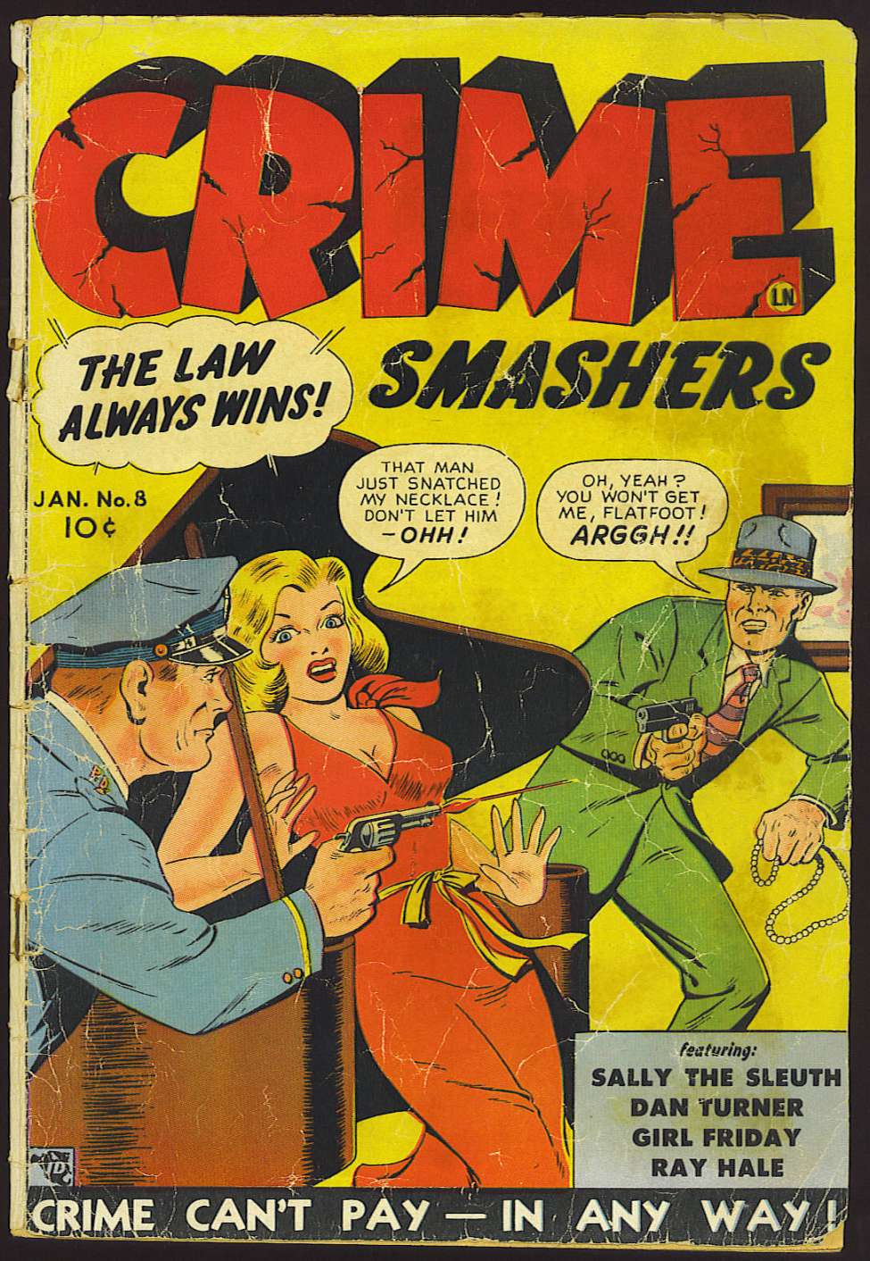 Comic Book Cover For Crime Smashers 8