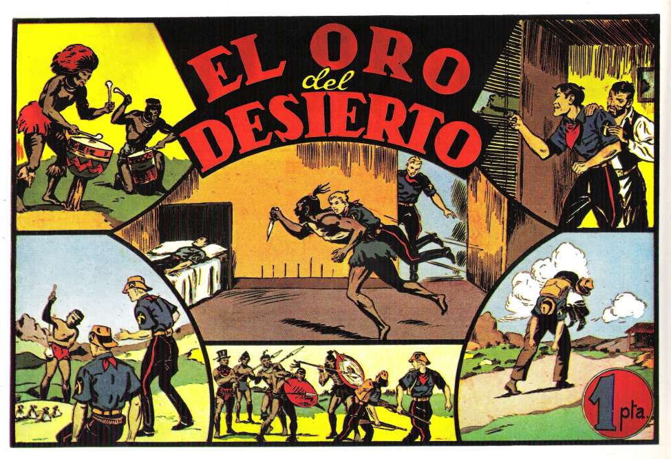 Comic Book Cover For Jorge y Fernando 30 - El oro del desierto
