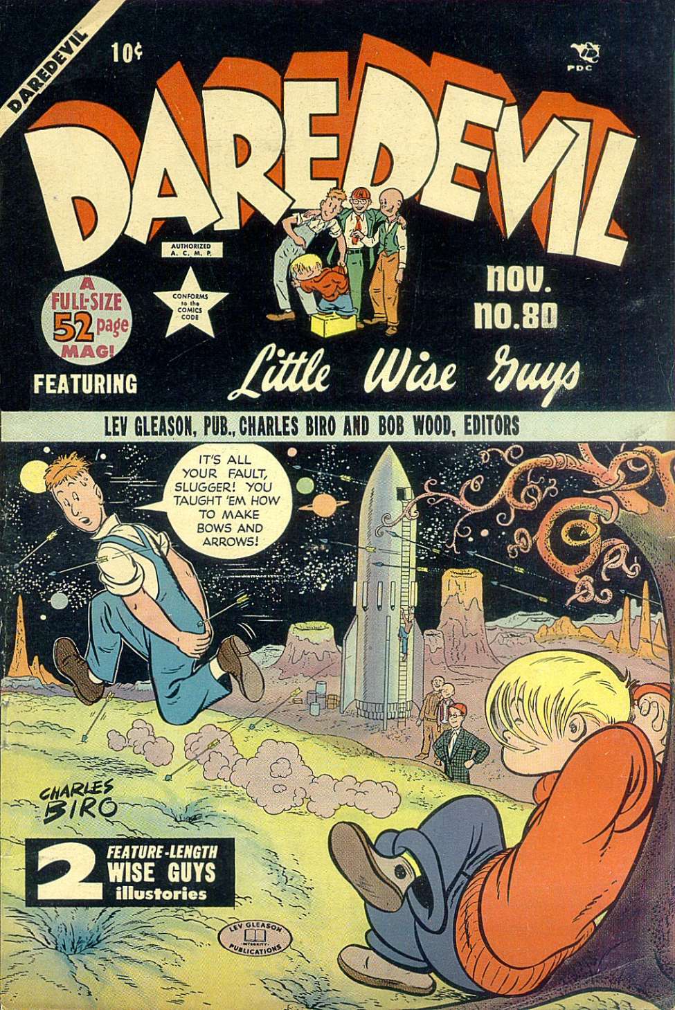 Comic Book Cover For Daredevil Comics 80