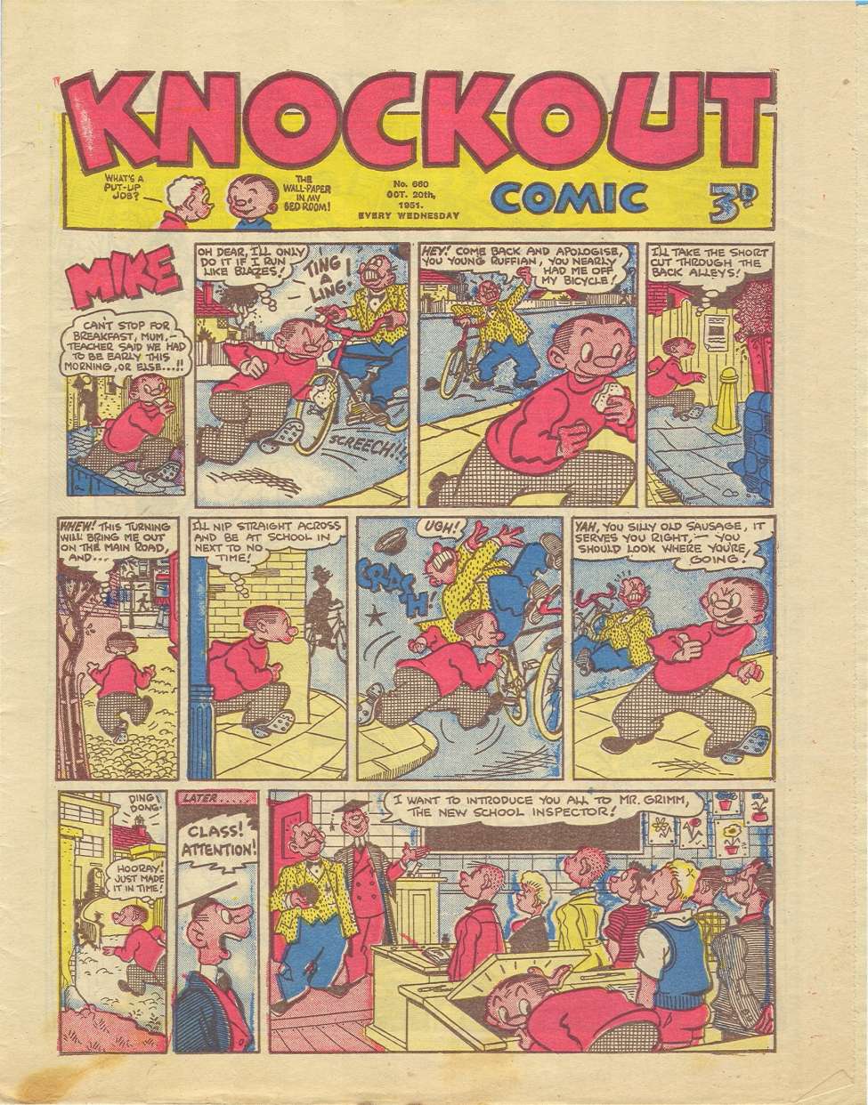 Comic Book Cover For Knockout 660