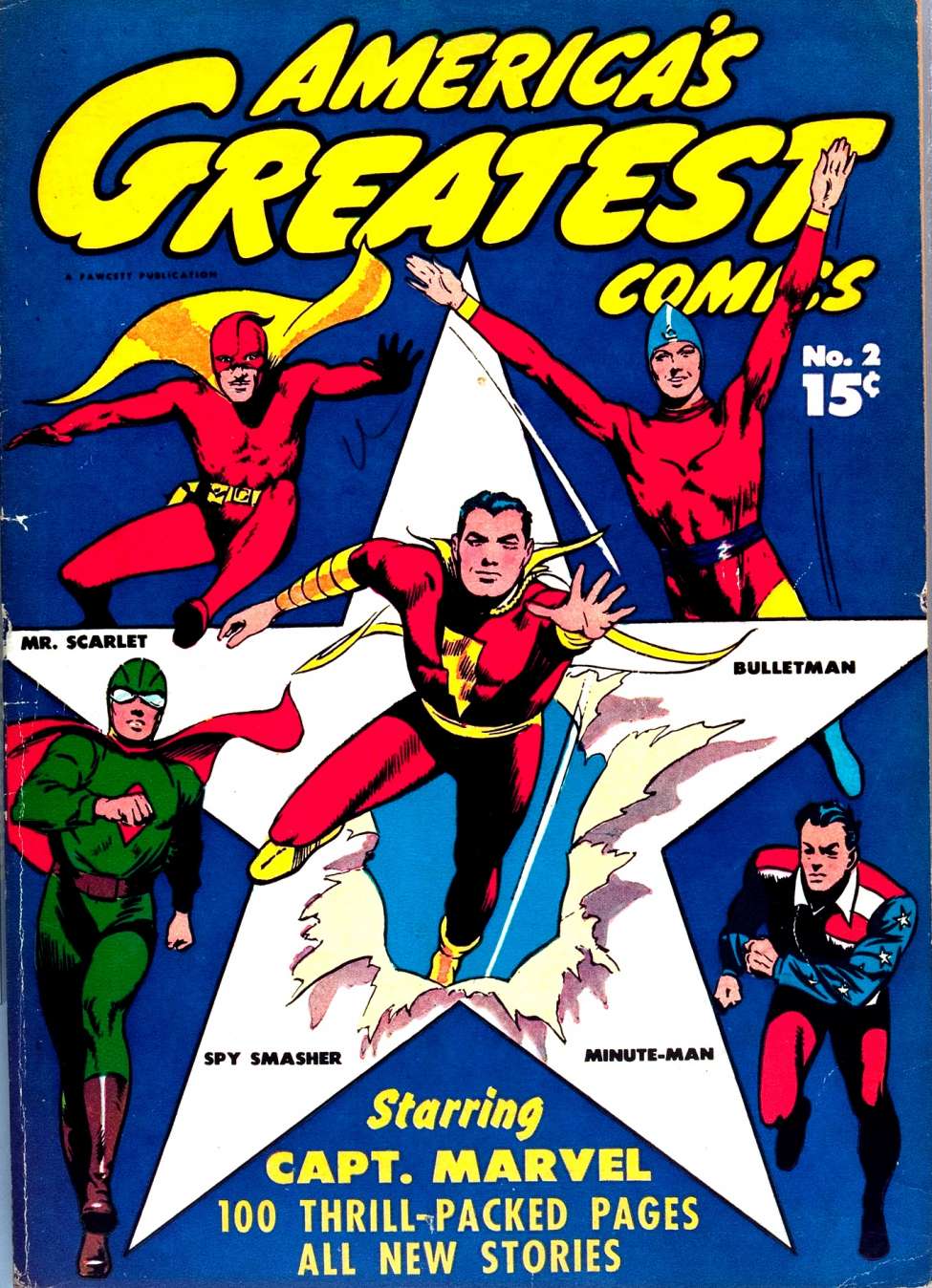 Comic Book Cover For America's Greatest Comics 2 (paper/2fiche)