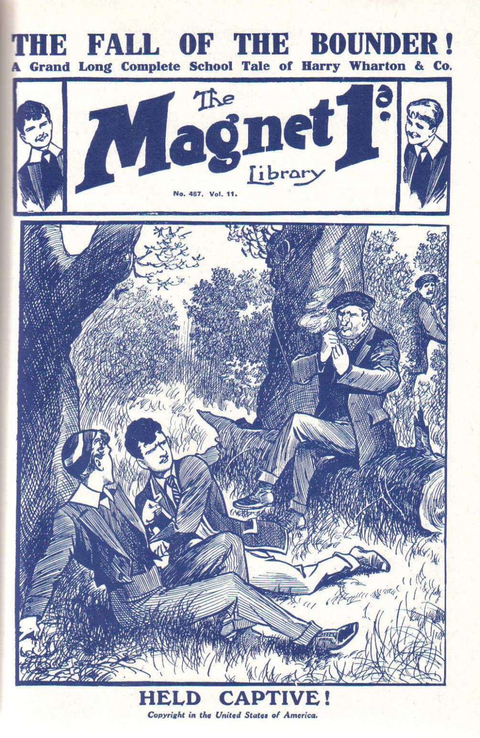 Book Cover For The Magnet 487 - The Fall of the Bounder!