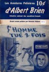 Cover For Albert Brien 42 - L'homme tu&eacute; deux fois