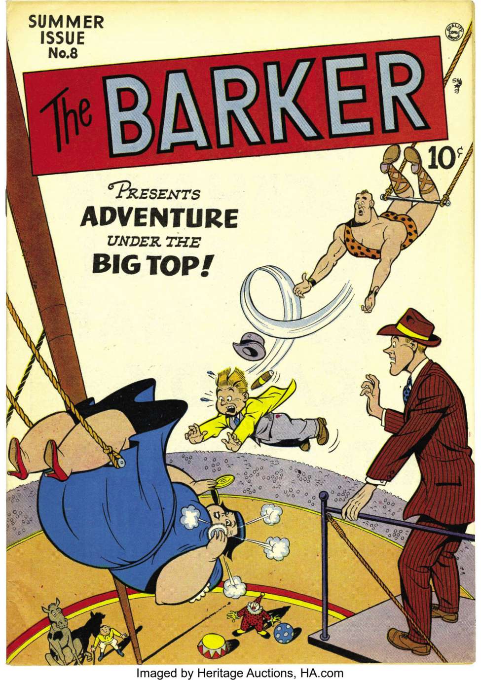Book Cover For The Barker 8 (alt) - Version 2