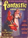 Cover For Fantastic Adventures v3 1 - The Floating Robot - David Wright O'Brien