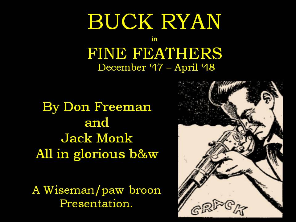 Comic Book Cover For Buck Ryan 33 - Fine Feathers