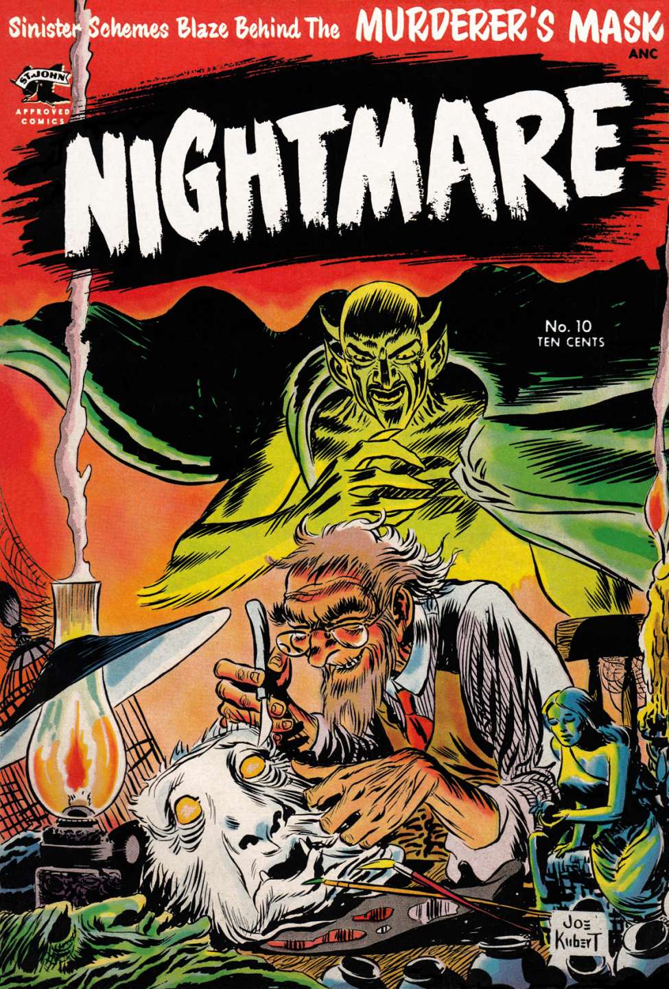 Comic Book Cover For Nightmare 10