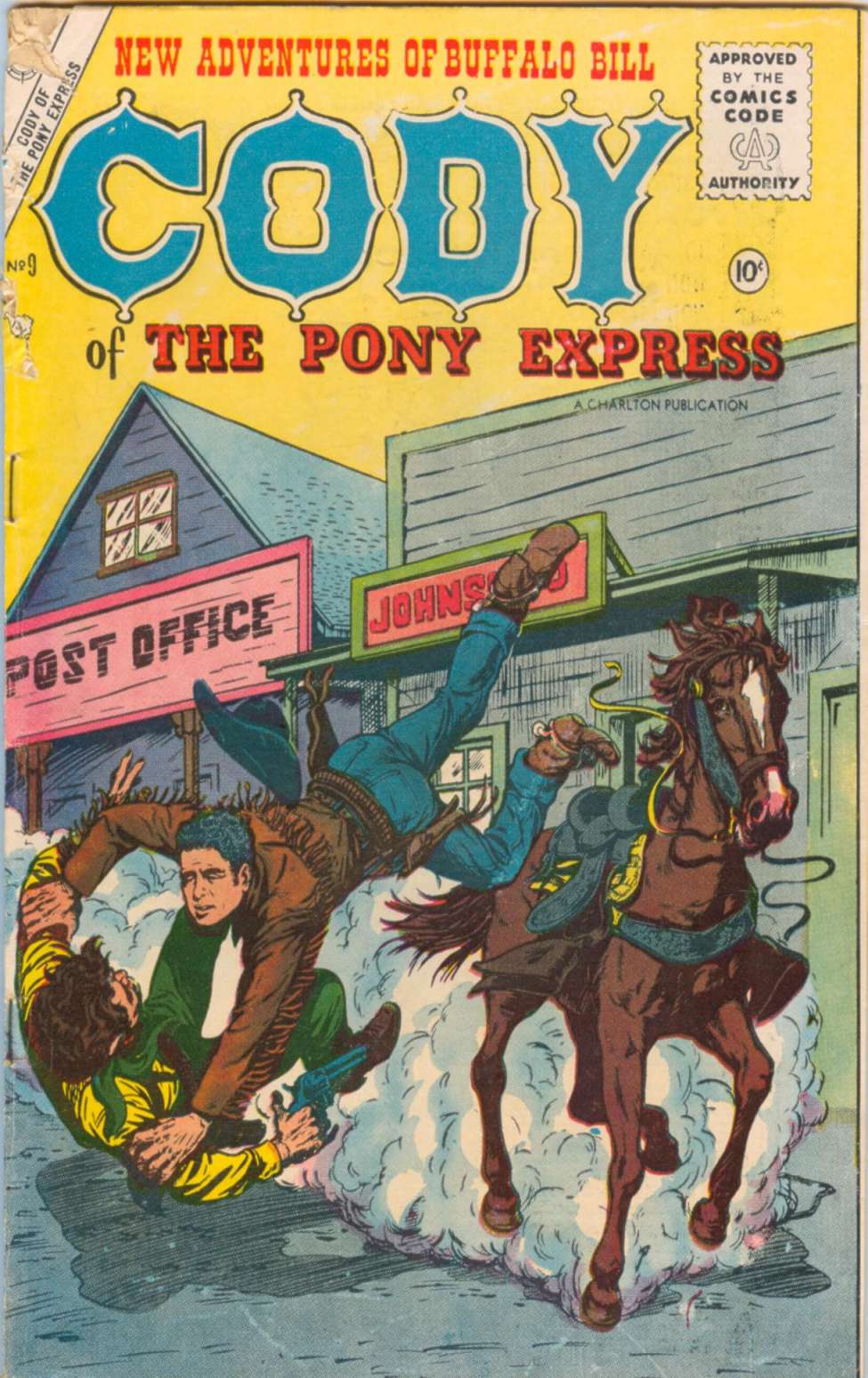 Book Cover For Cody Of The Pony Express 9