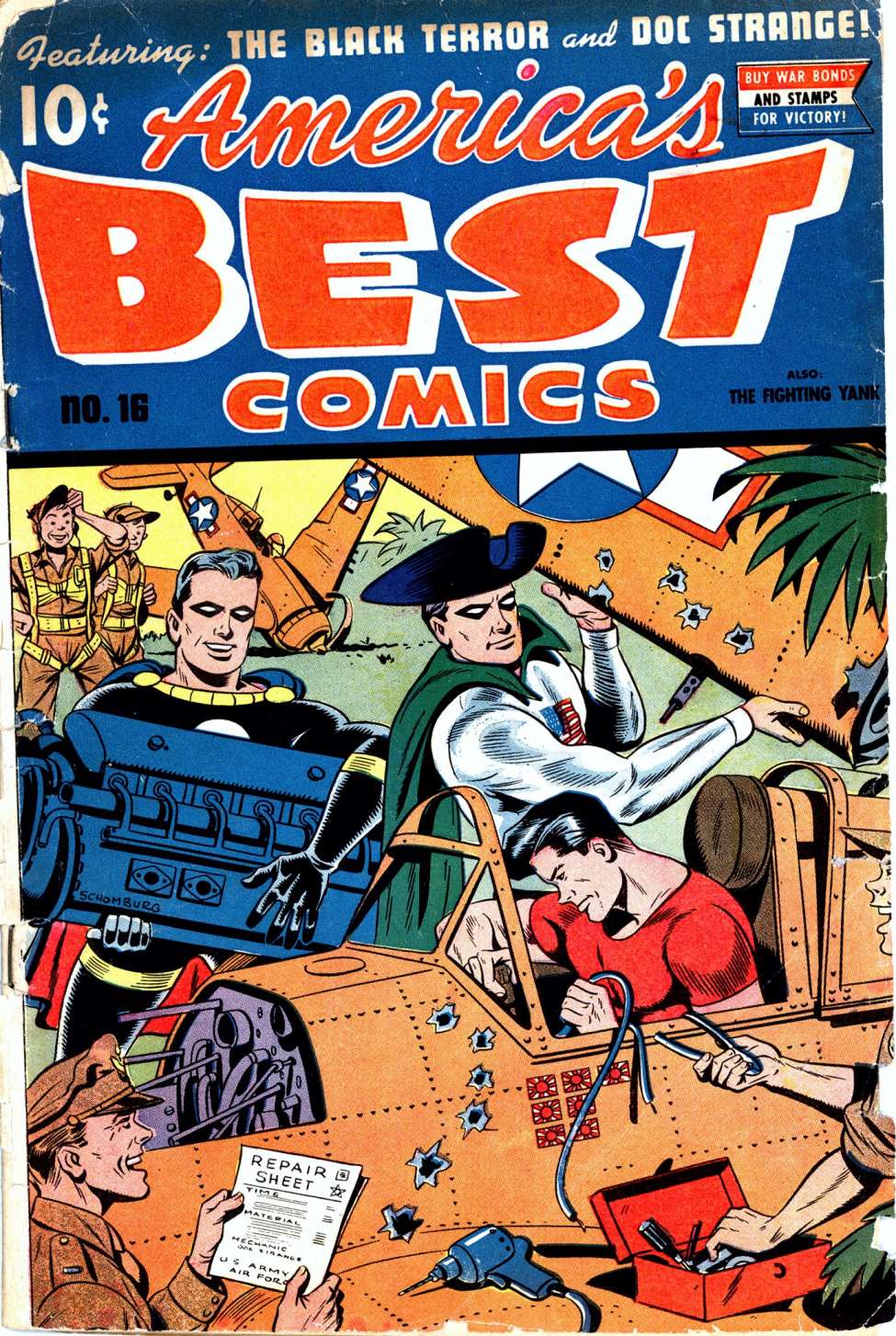 Comic Book Cover For America's Best Comics 16